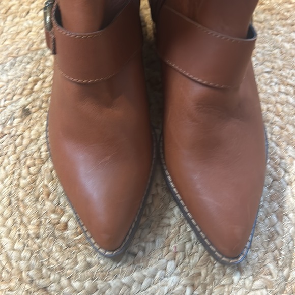 Design Lab Lord & Taylor Adelienne Western Style Pointed Toe Knee high Boot - Picture 5 of 8